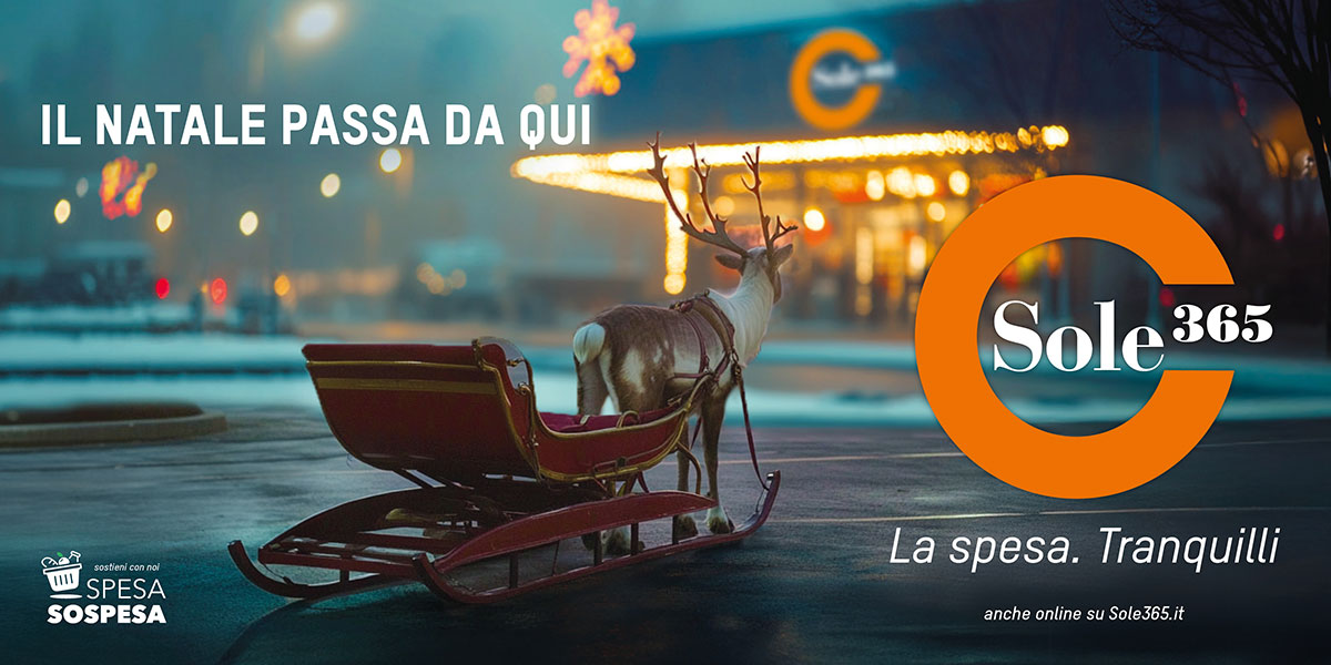 Sole365 si prepara al Natale con la Spesa Sospesa